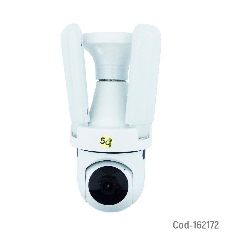 Camara de vigilancia ip tipo ampolleta dual band 2.4 a 5 g con luz led, compatible con app yiiot, y movimiento. mayorista — imagen 2