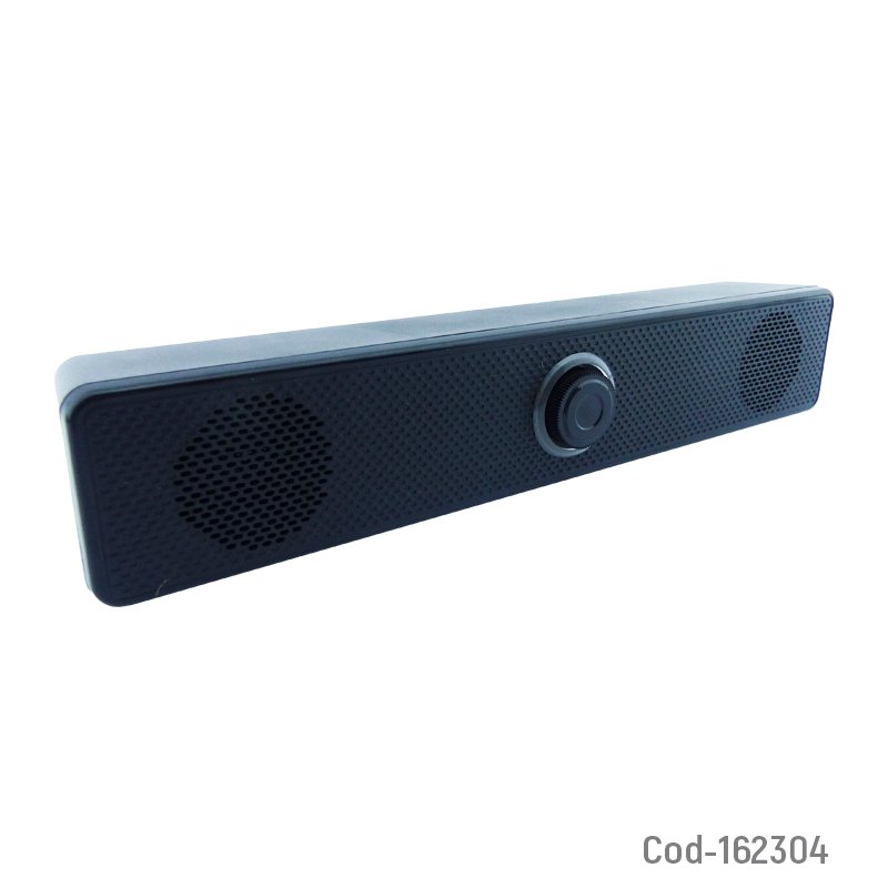 Parlante Para PC Modelo E-1002 Con Luz Y Conexion USB 31.5 cm x 5.3 cm x 5.7 cm por mayor en Chile
