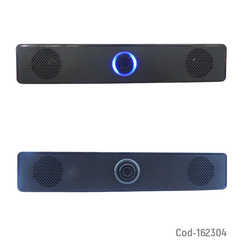 Parlante para pc modelo e-1002 con luz y conexion usb mayorista — imagen 3