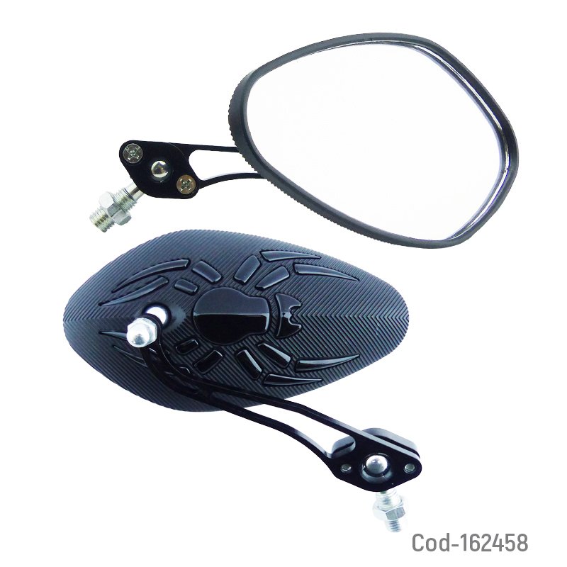 Espejo para moto modelo ca41 spider hilo 8-10 mm universal mayorista — imagen 2