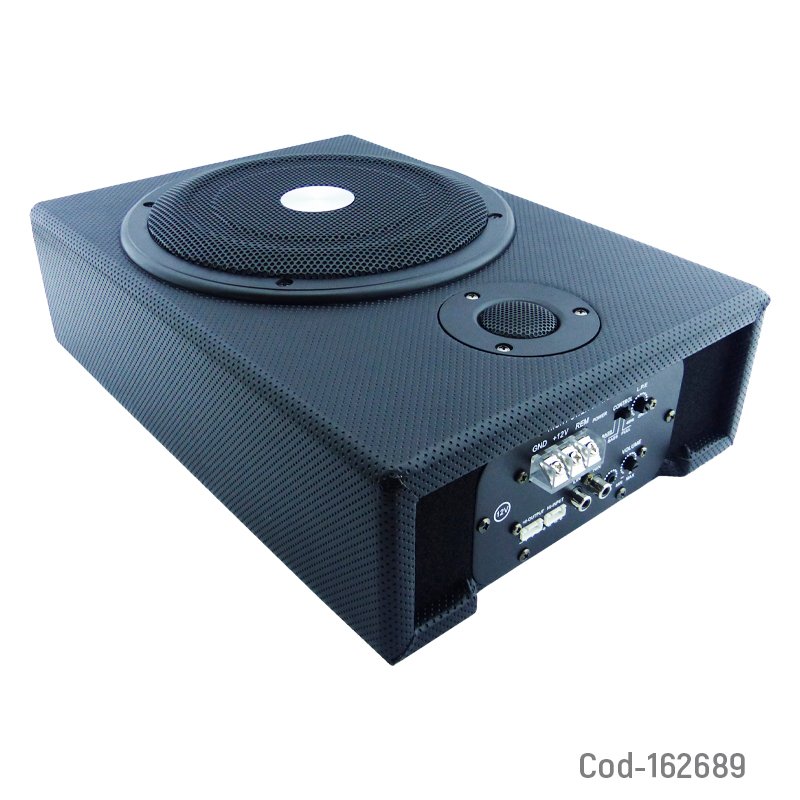 Subwoofer amplificado para auto modelo pc-801 de 1500 watt y tamaño 8 pulgadas mayorista — imagen 3