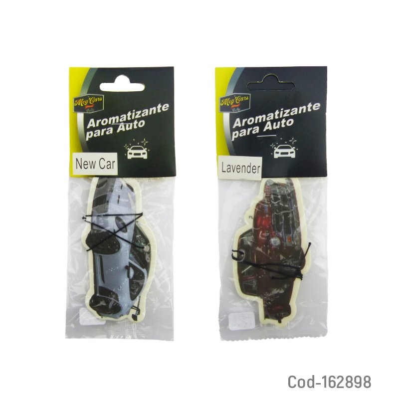 Desodorante para auto marca meg cars en variedad de diseños y aromas. mayorista — imagen 2