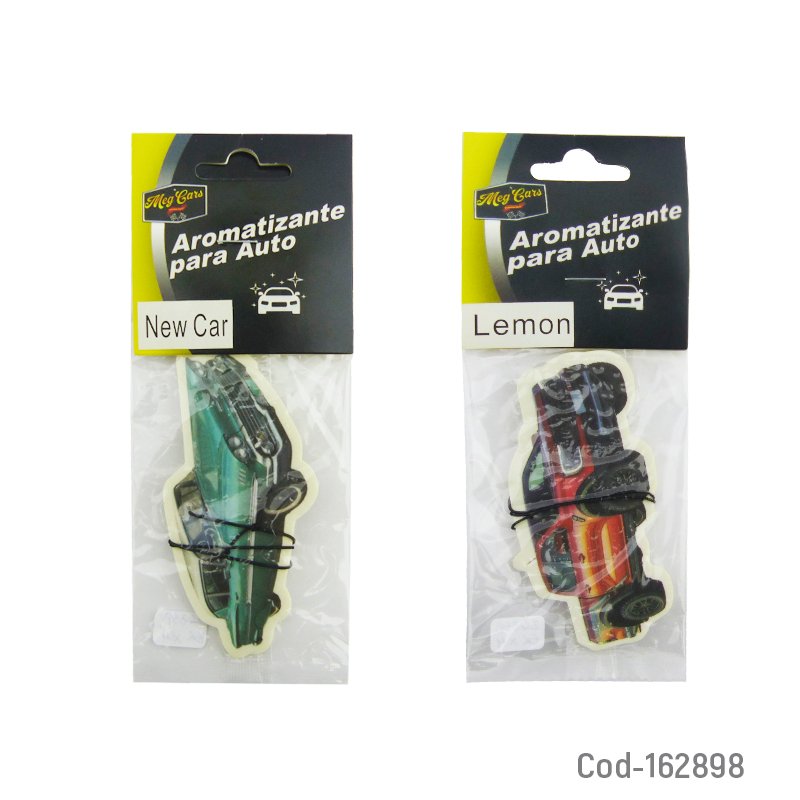 Desodorante para auto marca meg cars en variedad de diseños y aromas. mayorista — imagen 3