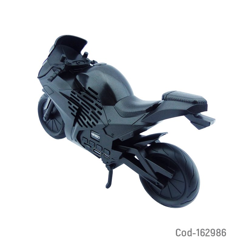 Parlante recargable modelo kms-281 moto a 5 watt, conexion bluetooth, usb, tf y type-c en variedad de colores. mayorista — imagen 2