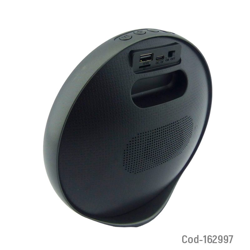 Parlante recargable modelo s409 redondo de 7 watt conexion bluetooth, fm, usb y tf mayorista — imagen 2