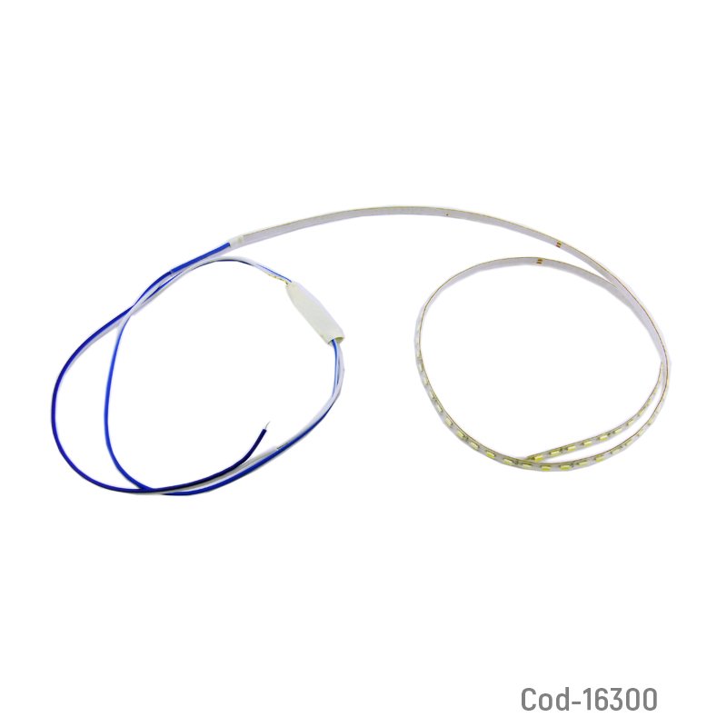 Tira led estrobo de 60cm, luz blanca, waterproof, para auto o moto, set x 1 - pack de 10 unidades mayorista — imagen 3