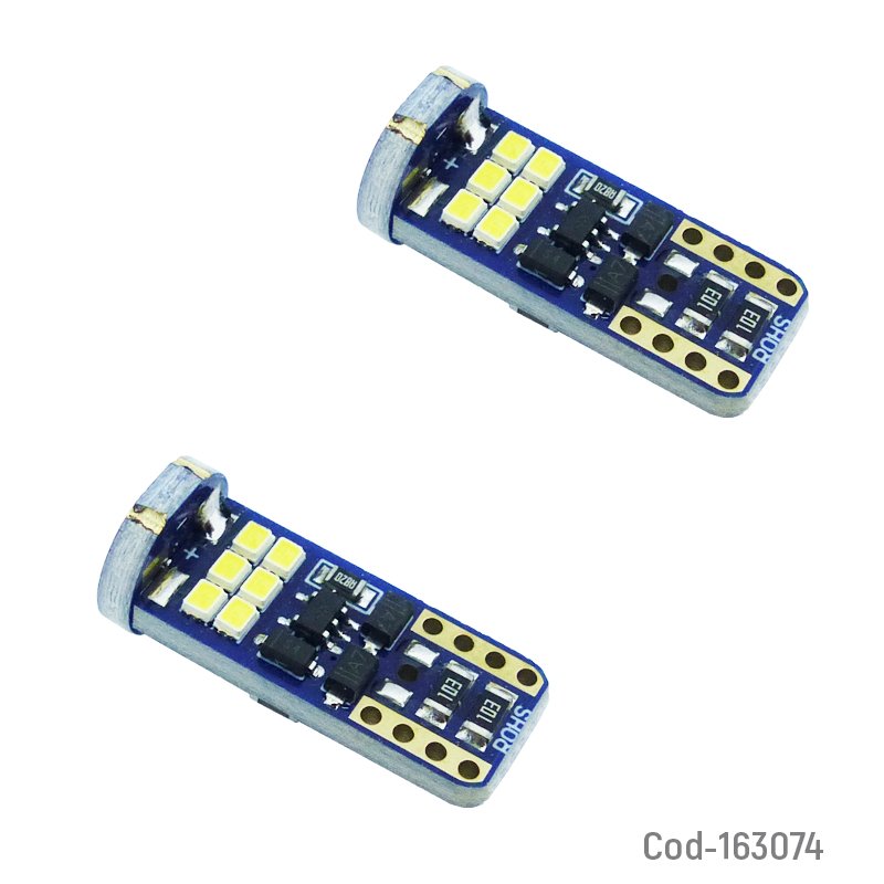 Led t-10 cola de pescado con 18 led 2016 cambus. - pack de 10 unidades mayorista — imagen 2