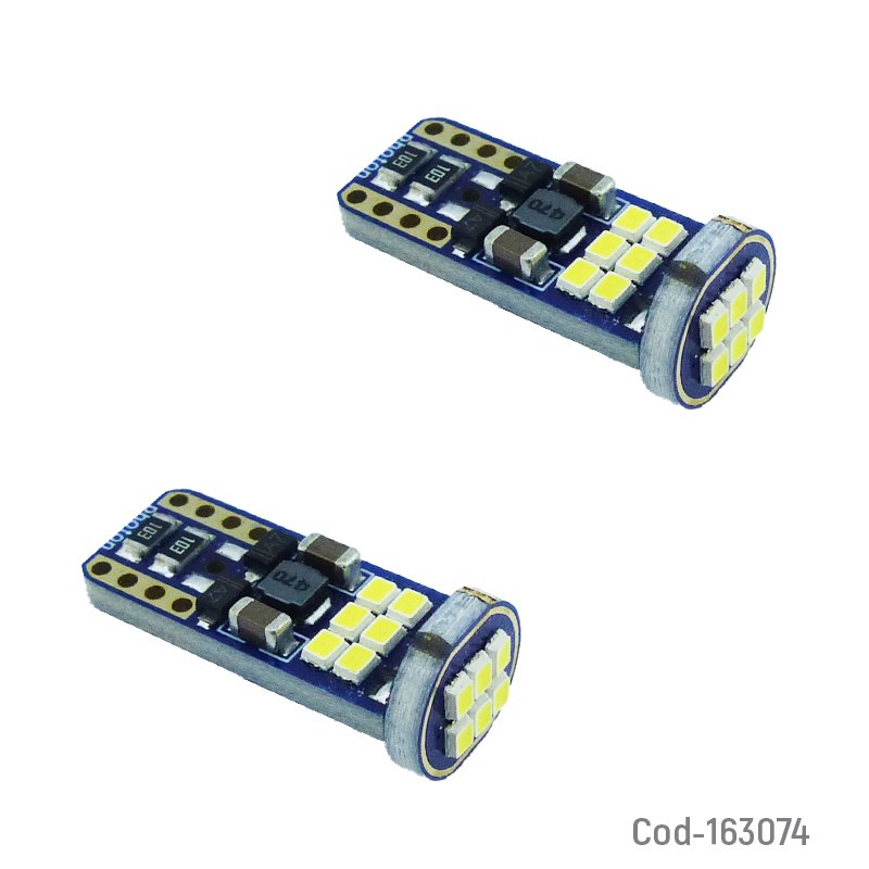 Led t-10 cola de pescado con 18 led 2016 cambus. - pack de 10 unidades mayorista — imagen 4