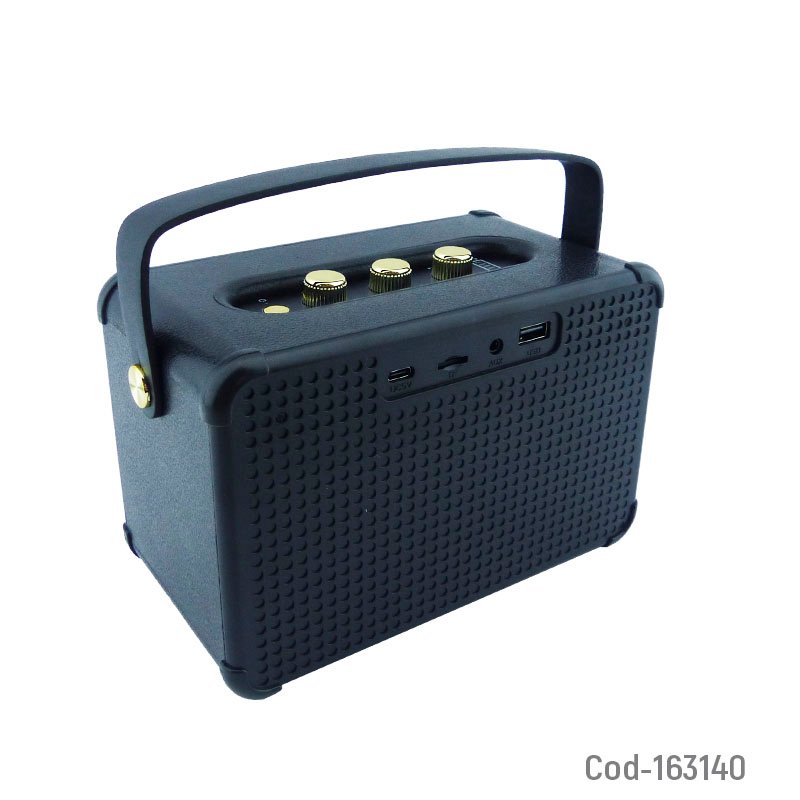 Parlante recargable bluetooth modelo m86pro con conexion fm, usb y tf mayorista — imagen 2