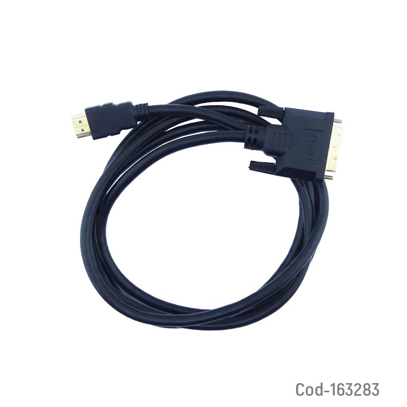 Cable hdmi a dvi de 24 mas 1 pin de 1.8 mts - pack de 10 unidades mayorista — imagen 2
