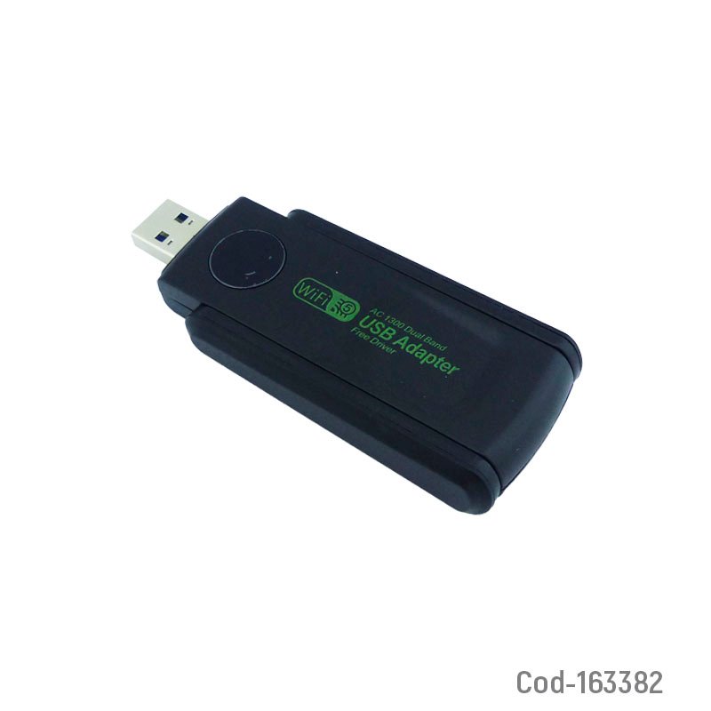 Antena wifi dual band usb de 2.4 y 5g a 1200-1300 mbps y doble antena. mayorista — imagen 2
