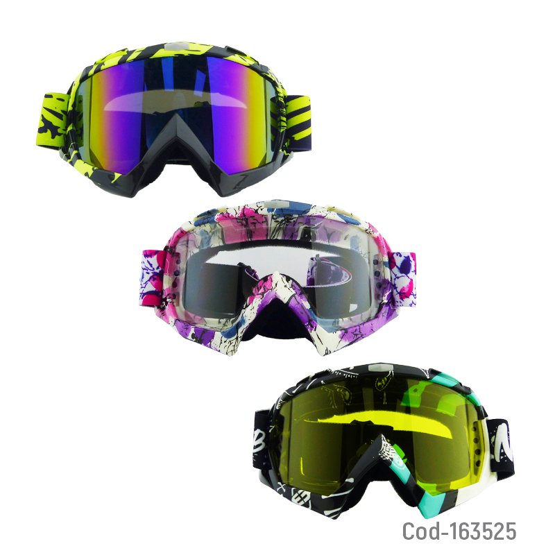 Antiparra para motocross tornasol en variedad de diseños y colores. mayorista — imagen 3