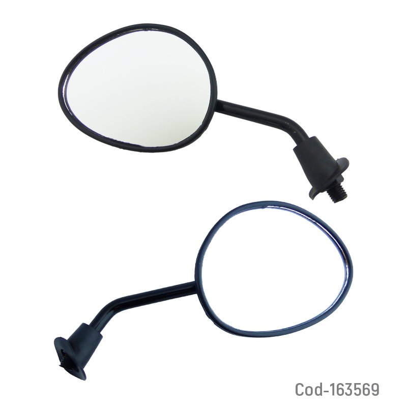 Espejo Para Moto Universal Hilo 10 X Par 19.5 cm x 9 cm x 3.5 cm por mayor en Chile