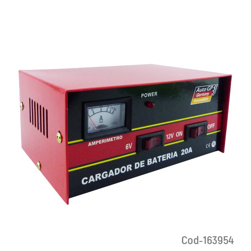 Cargador de bateria de 20 amp marca autogp compatible desde 6 a 12 volt mayorista — imagen 4