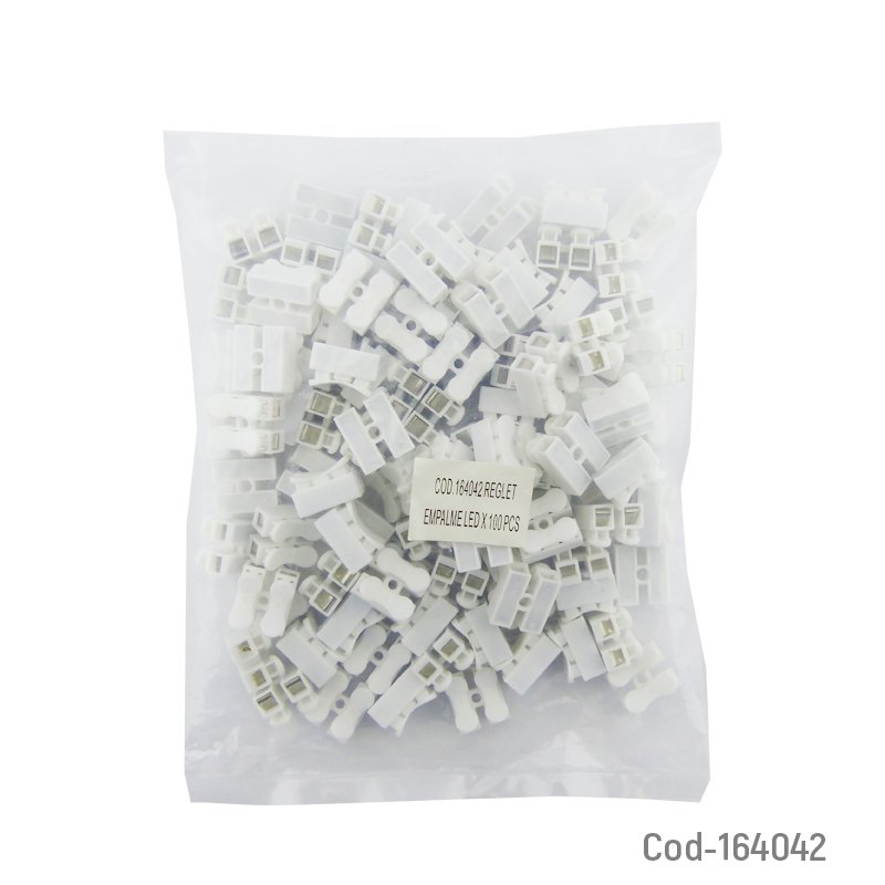Regleta pvc empalme rapido - pack de 10 unidades mayorista — imagen 3