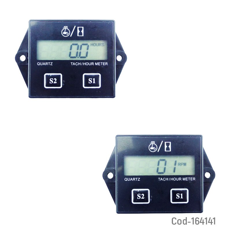Horometro y tacometro digital para moto con pantalla lcd mayorista — imagen 3