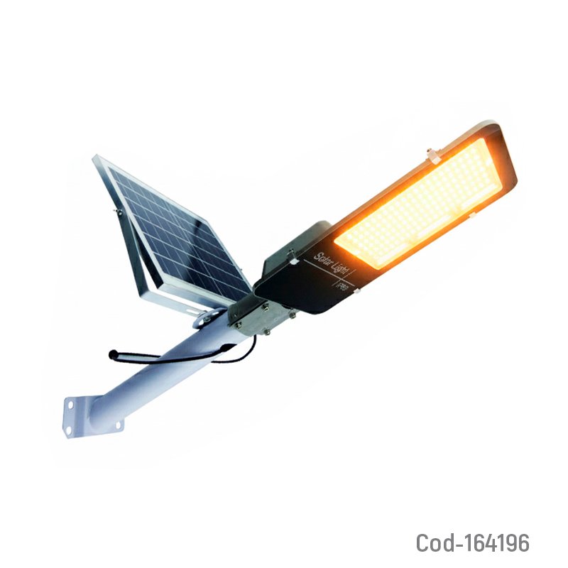 Foco con brazo solar de luz calida a 1200 watt con panel, control remoto y 688 led. mayorista — imagen 3