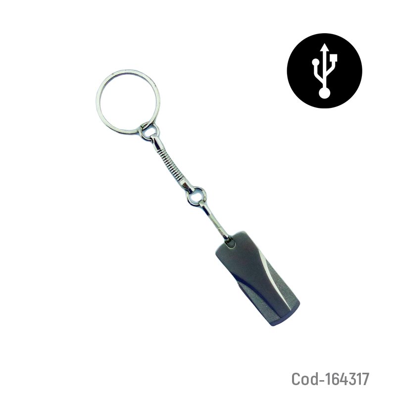 Pendrive De 16 Gigas Flash Drive USB Tipo Llavero - Pack de 10 unidades 4 cm x 1.6 cm por mayor en Chile