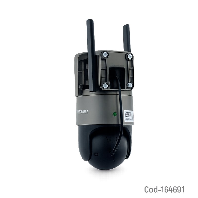 Camara de vigilancia ip wifi jortan con triple camara, alarma, conexion lan y es compatible con la app yoose. mayorista — imagen 2