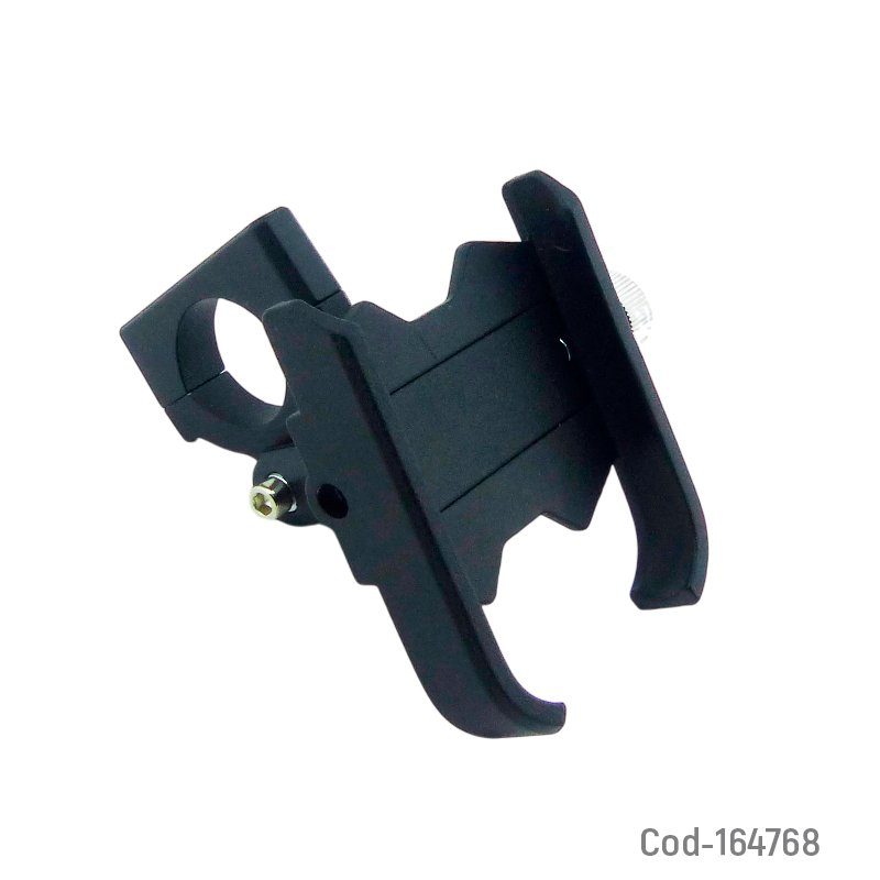 Porta Smartphone Para Moto Modelo B33 De Aluminio Para Manubrio. 8.5 cm x 8 cm x 10.1 cm por mayor en Chile