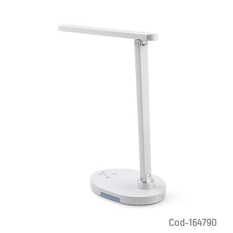 Lampara de escritorio touch de 60 led modelo ms-814 de 3 tonos y recargable mayorista — imagen 2