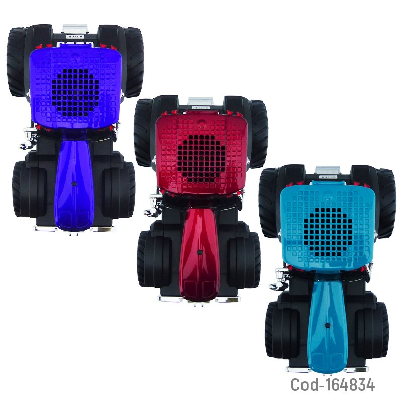 Parlante recargable modelo ws-560 tractor conexion bluetooth, usb y radio fm de 15 watt mayorista — imagen 4