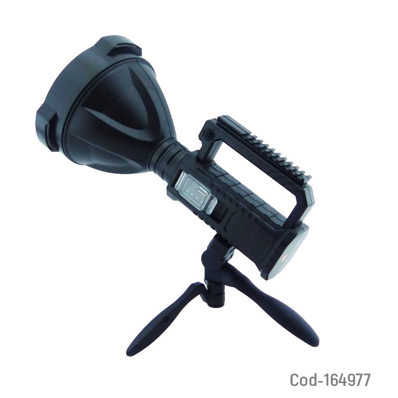 Foco busca camino led modelo w5120 con tripode y recargable por usb mayorista — imagen 2