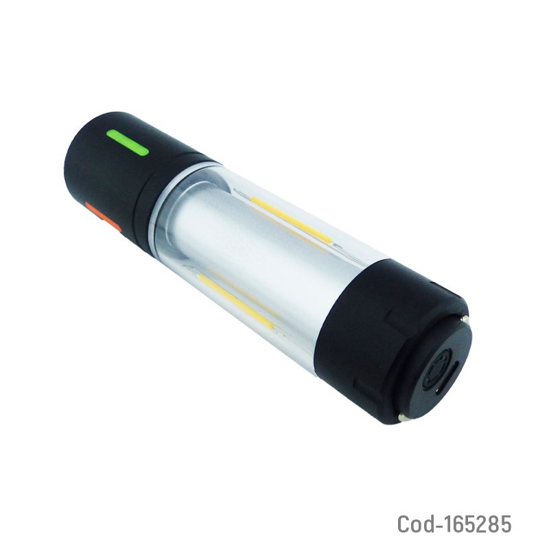 Linterna de 1 led mas un led lateral modelo t-6 en aluminio recargable mayorista — imagen 2