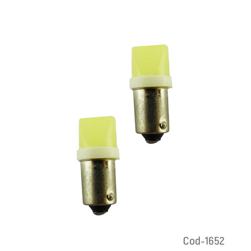 Led blanca de 5 watt, base de metal. marca dezzer. set x 2. - pack de 20 unidades mayorista — imagen 3