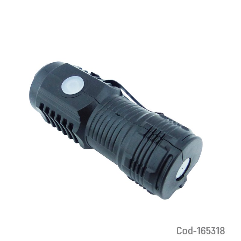 Linterna de 3 led mini con agarre a cinturon, iman y recargable - pack de 10 unidades mayorista — imagen 2
