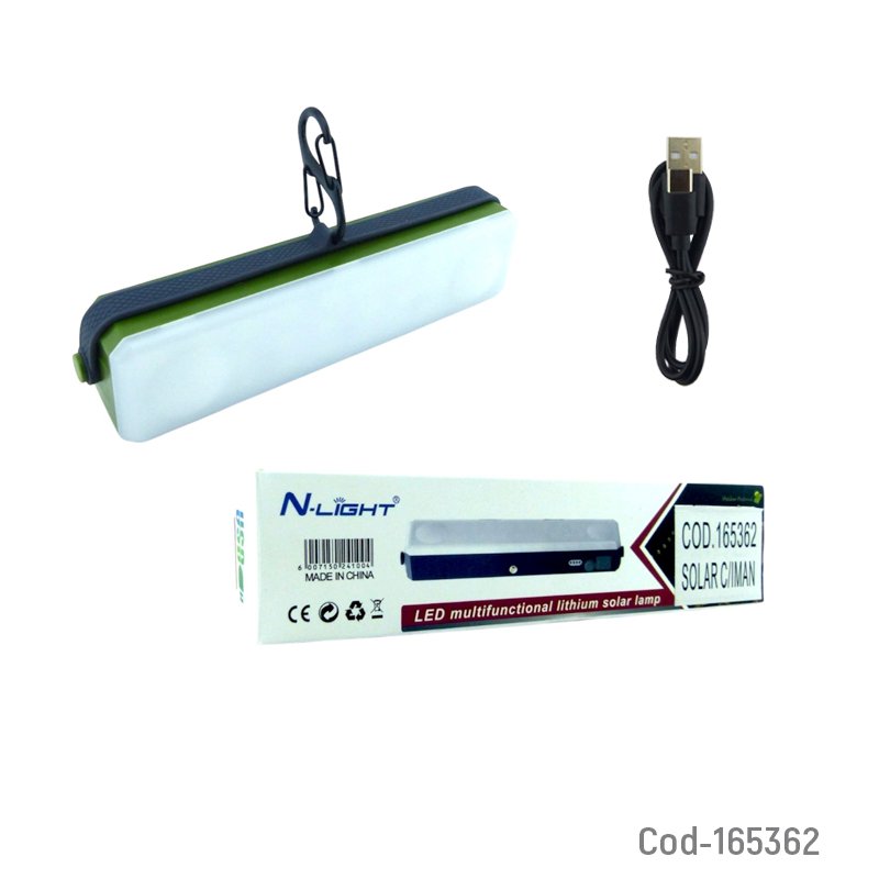 Lampara solar led modelo t100 recargable con iman mayorista — imagen 4