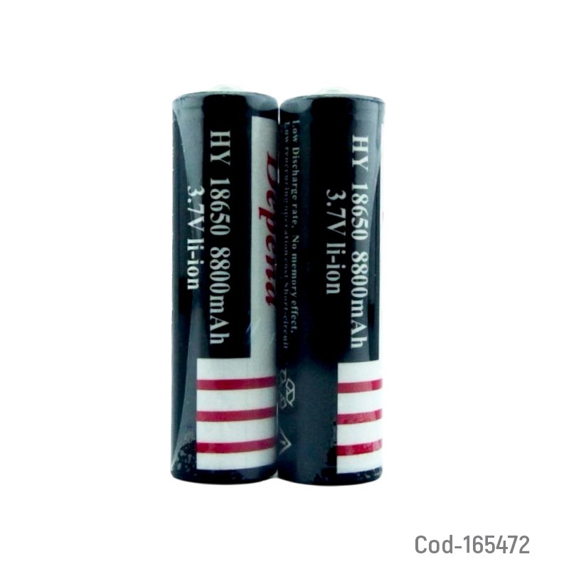Pila marca depend con punta modelo 18650 de 3.7 volt a 8800 mah mayorista — imagen 2