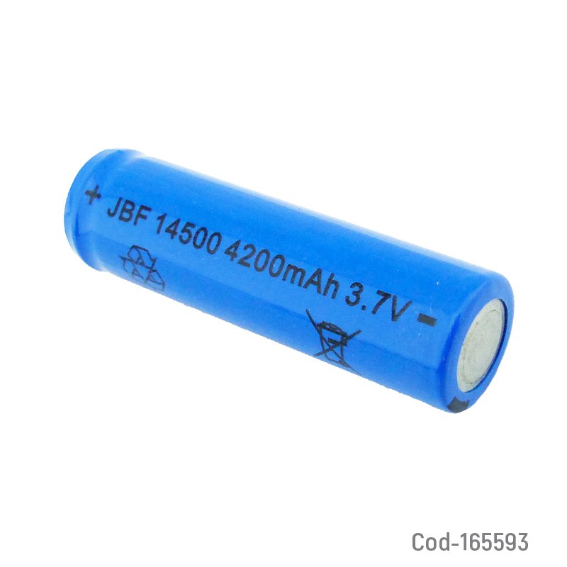 Pila Con Punta 14500 De 3.7 Volt A 4200 Mah 5 cm x 1.4 cm por mayor en Chile
