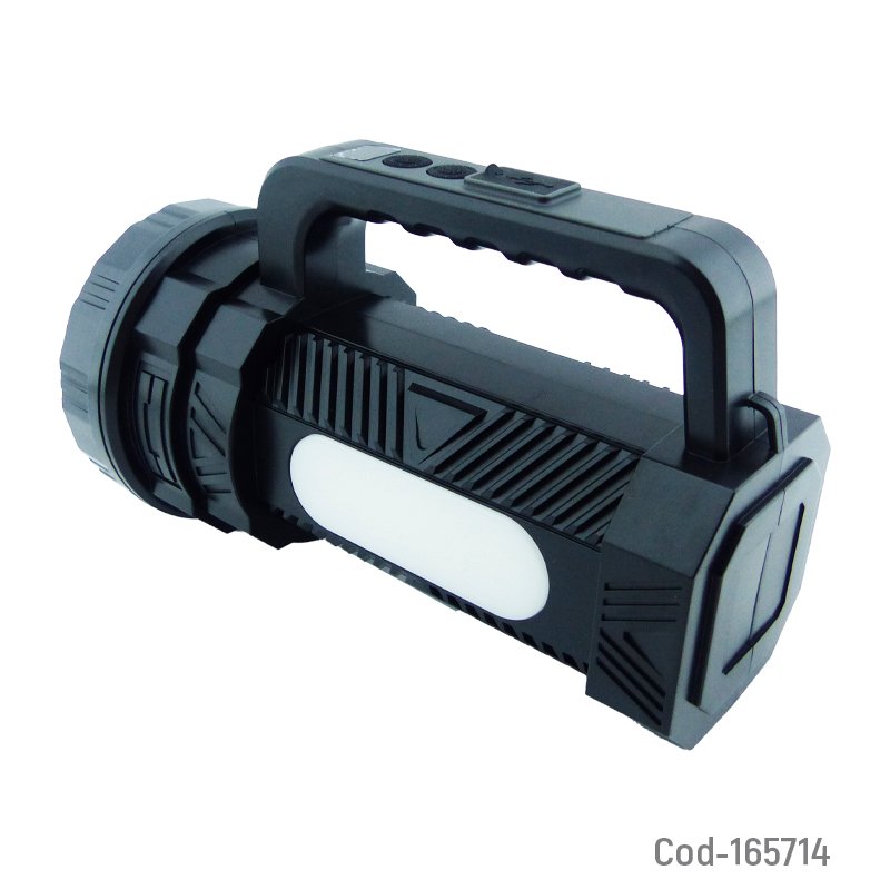 Foco busca camino led de 800 watt modelo xj-1005 con indicador de carga y recargable mayorista — imagen 2
