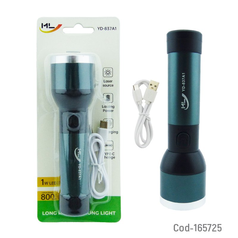 Linterna luz led recargable mayorista — imagen 4