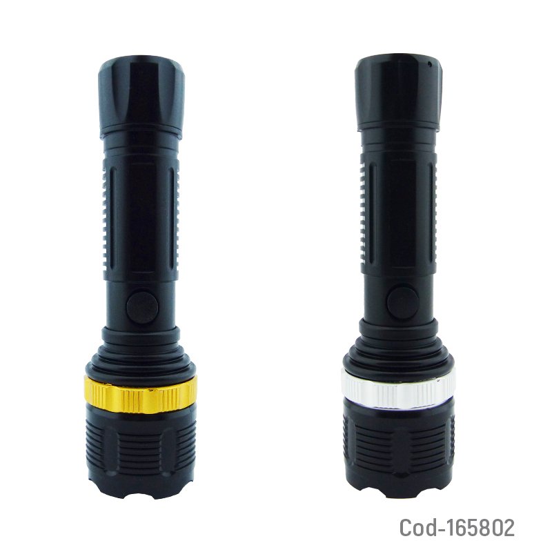 Linterna de 1 led con zoom modelo f182 puede usar pila tipo d o aa mayorista — imagen 3
