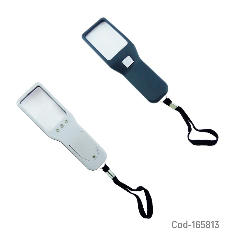 Lupa mini 3 led modelo bw-017 aumento de 5 x mayorista — imagen 2