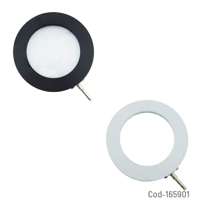Lupa lampara led con brazo 2 en 1 pinza para escritorio y base de sobremesa, 3 tonos de luz mayorista — imagen 2