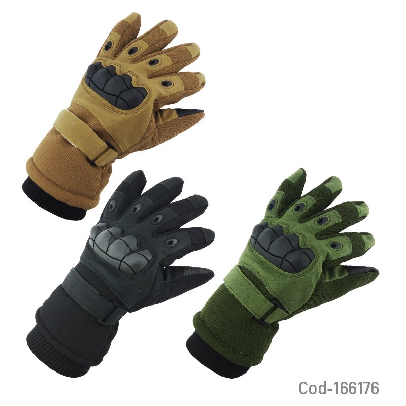 Guante para moto tipo tactico con proteccion, touch y variedad de colores mayorista — imagen 2
