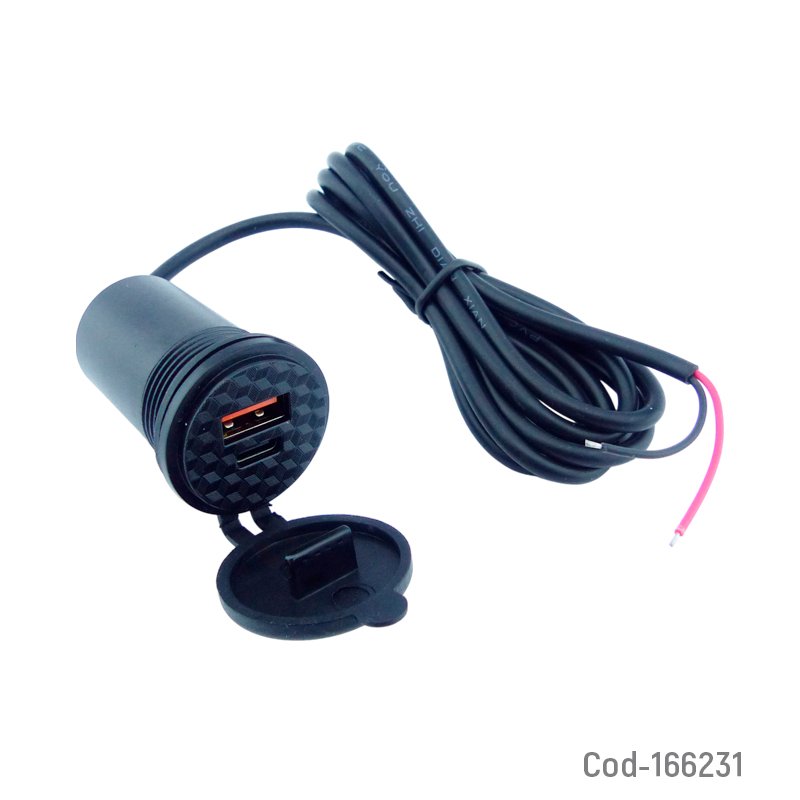 Cargador usb para moto mayorista — imagen 4