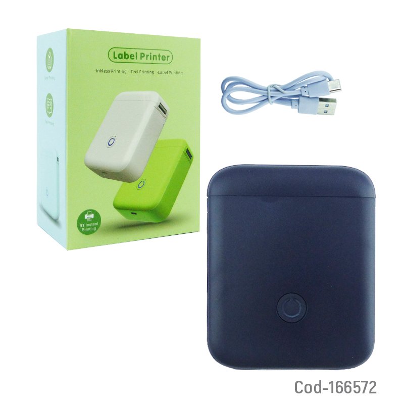 Impresora termica mini de etiquetas bluetooth modelo p11 con rollo mayorista — imagen 4