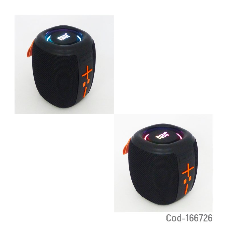 Parlante recargable bluetooth modelo hm-805, con luz rgb, usb, fm, tf y dc mayorista — imagen 2