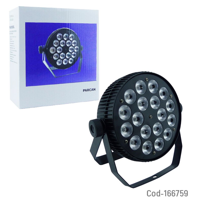 Luz disco led rgb grande con dmx, lcd y doble brazo. mayorista — imagen 4
