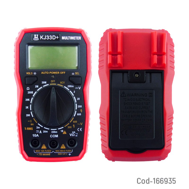 Tester digital modelo 33c, multimetro mayorista — imagen 2