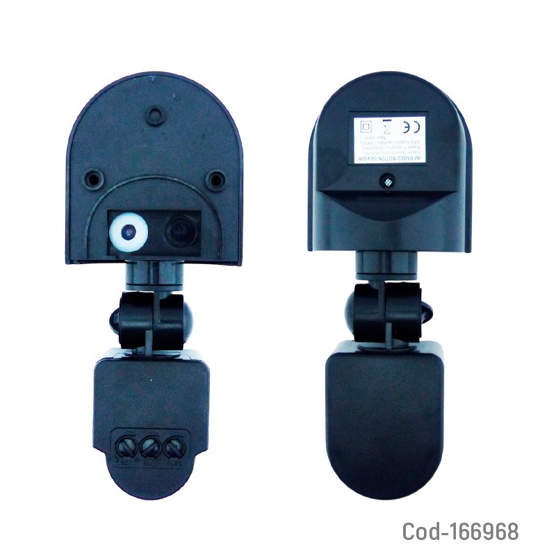 Sensor de movimiento para proyectores led infrarrojo de 180 grados. mayorista — imagen 2