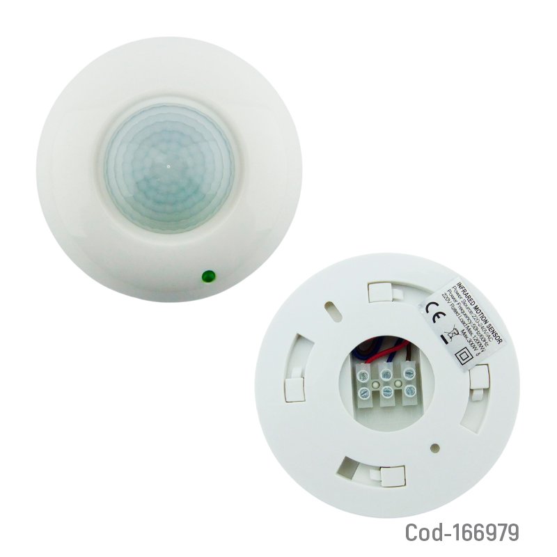 Sensor de movimiento infrarrojo para techo o pared de 360 grados mayorista — imagen 2