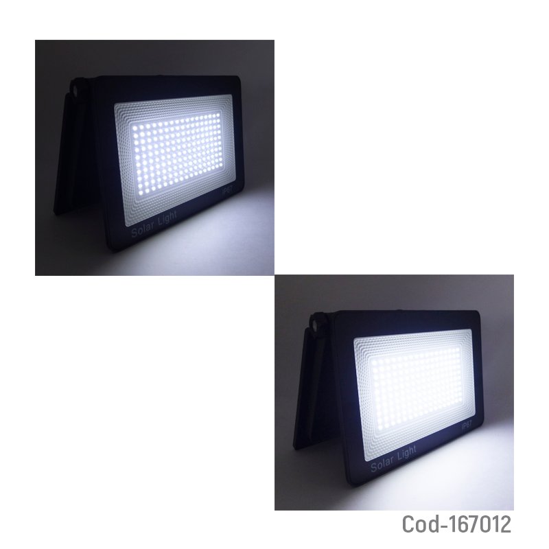Proyector solar led de 400 watt plegable de 200 led con sensor y control remoto mayorista — imagen 3