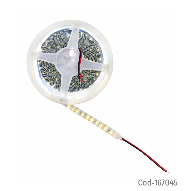 Rollo led 2835 blanco de 24 volt en 1200 led sin funda con 2 lineas. mayorista — imagen 2