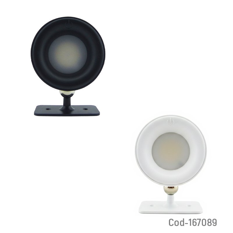 Lampara led con iman dirigible touch recargable 3 tonos mayorista — imagen 4