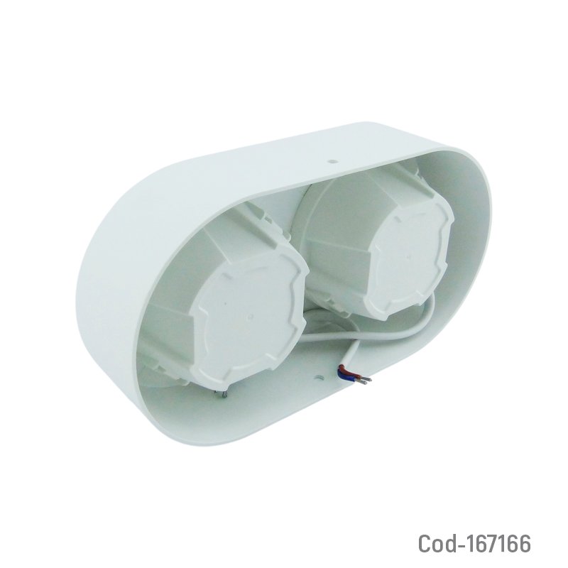 Foco doble led modelo lira de luz blanca 6500k a 16 watt mayorista — imagen 2